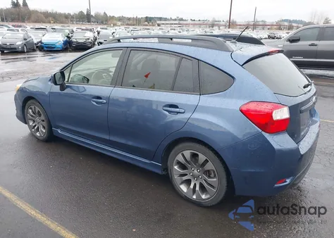 2012 Subaru Impreza 2.0I Sport Premium from USA, damaged, VIN JF1GPAL63CH231728
